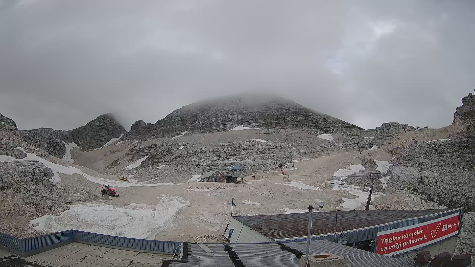 Stazione sciistica Kanin – vista verso Prestreljenik