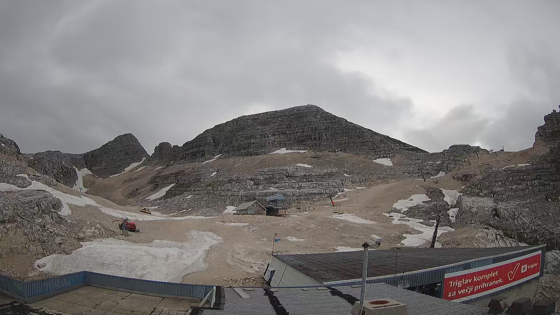 Stazione sciistica Kanin – vista verso Prestreljenik
