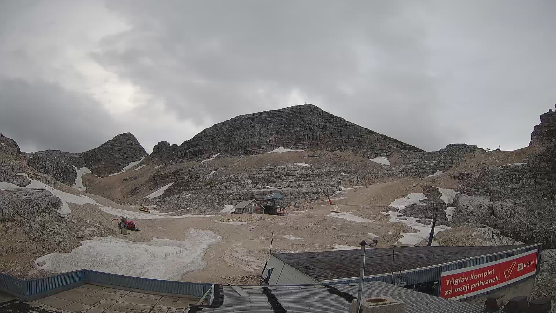 Stazione sciistica Kanin – vista verso Prestreljenik