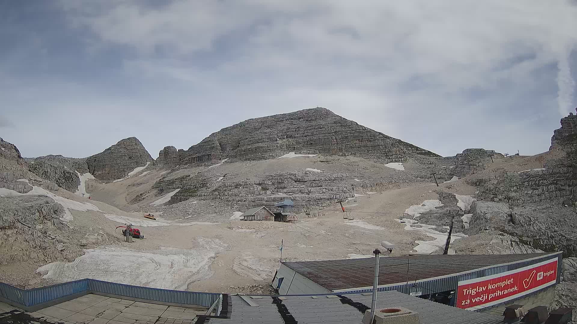 Stazione sciistica Kanin – vista verso Prestreljenik