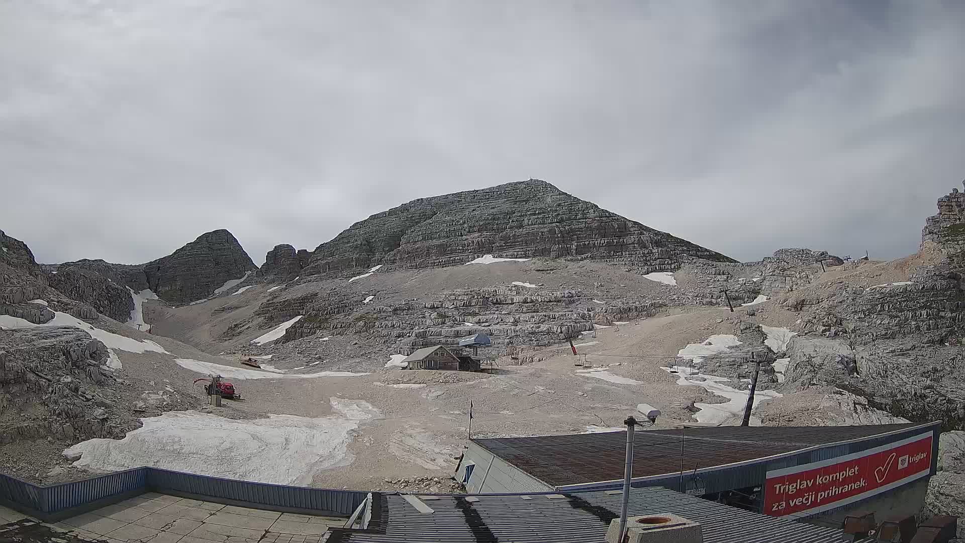 Stazione sciistica Kanin – vista verso Prestreljenik