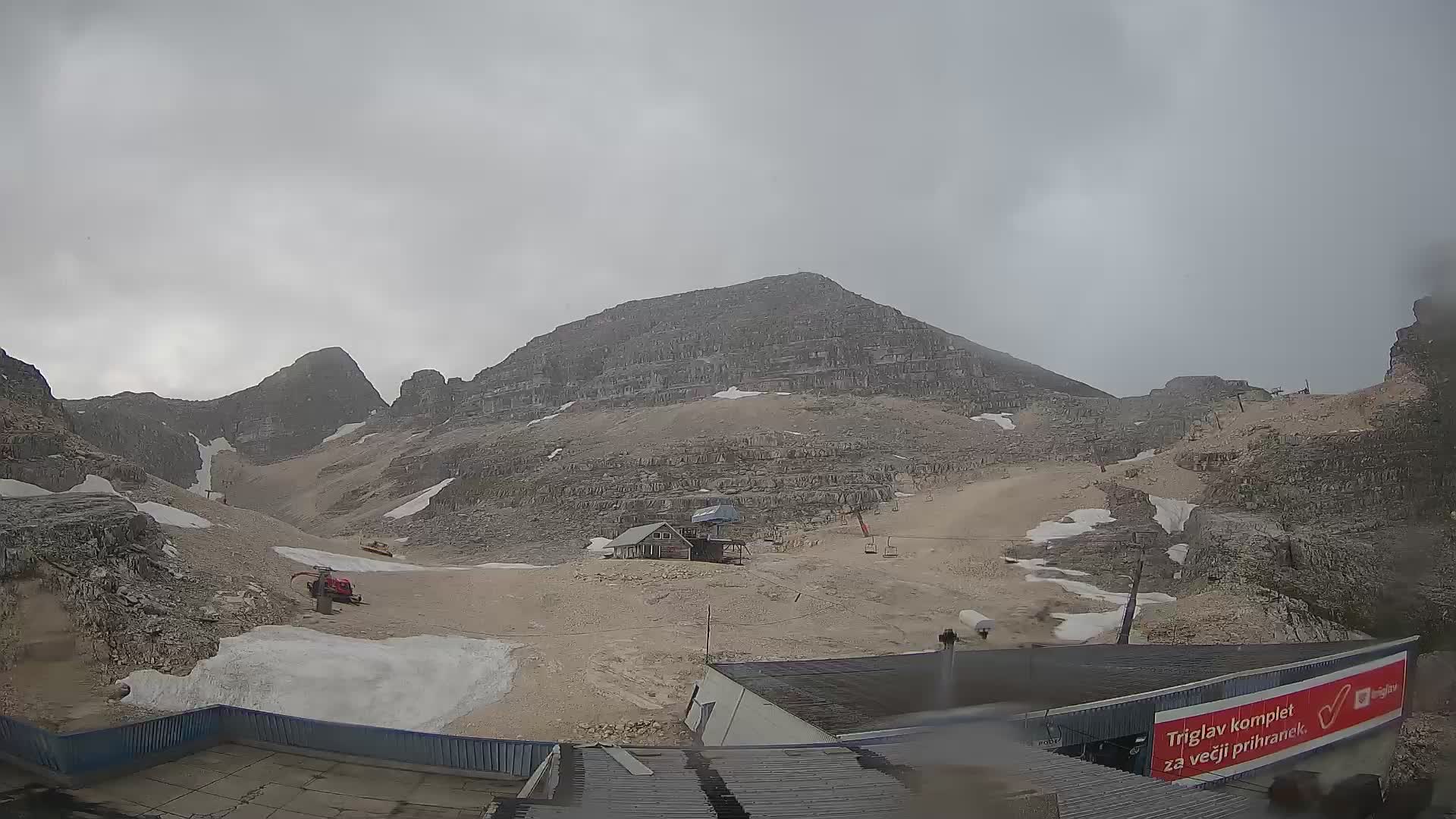 Stazione sciistica Kanin – vista verso Prestreljenik