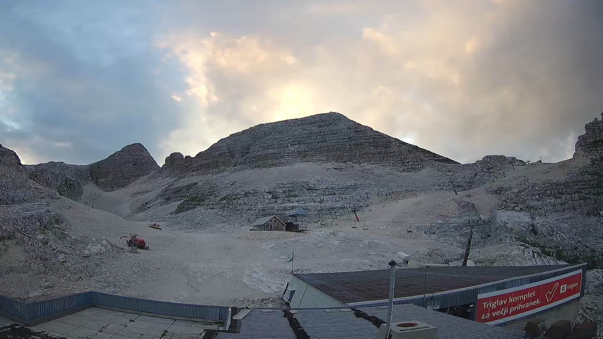 Stazione sciistica Kanin – vista verso Prestreljenik