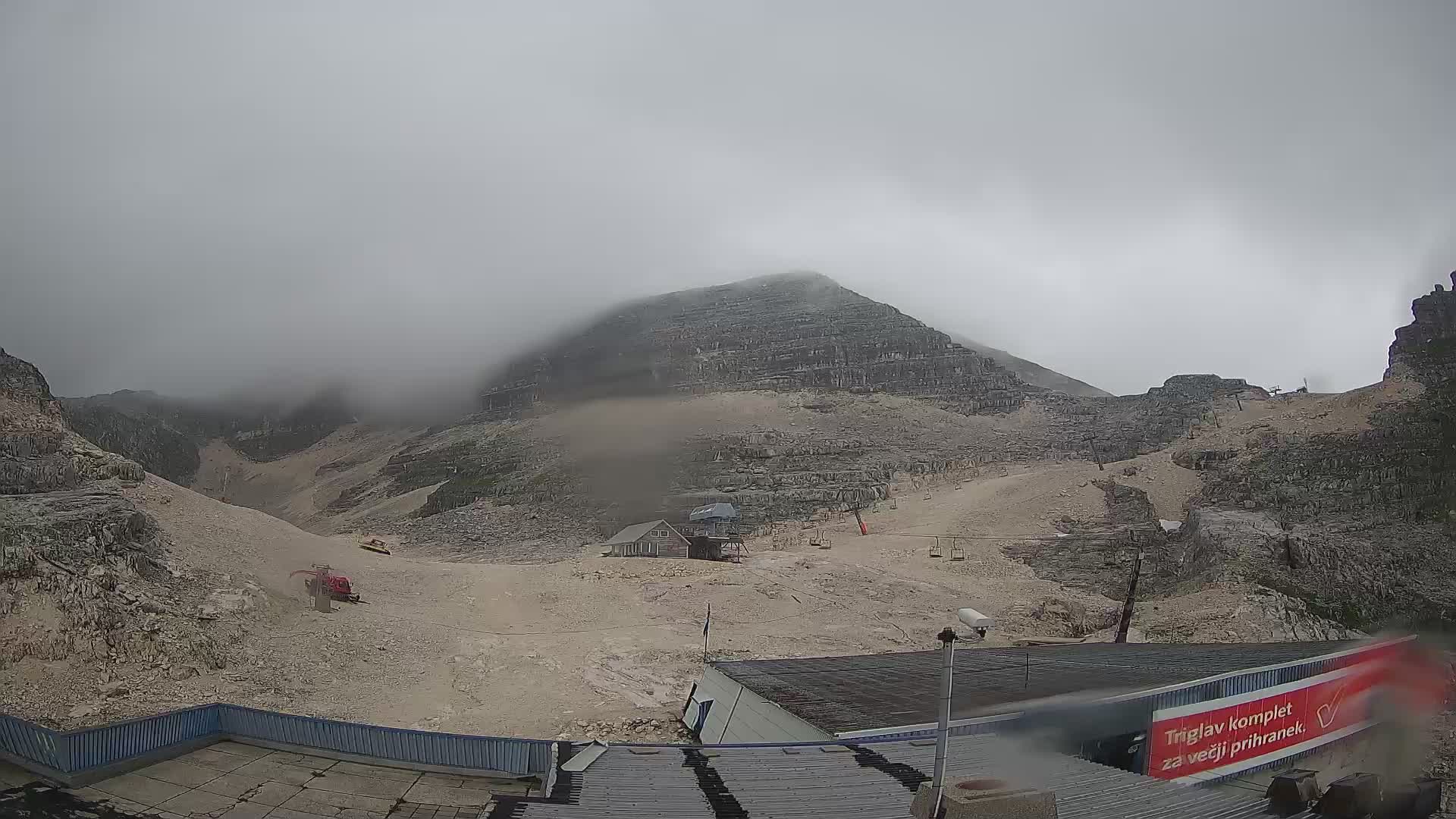 Stazione sciistica Kanin – vista verso Prestreljenik