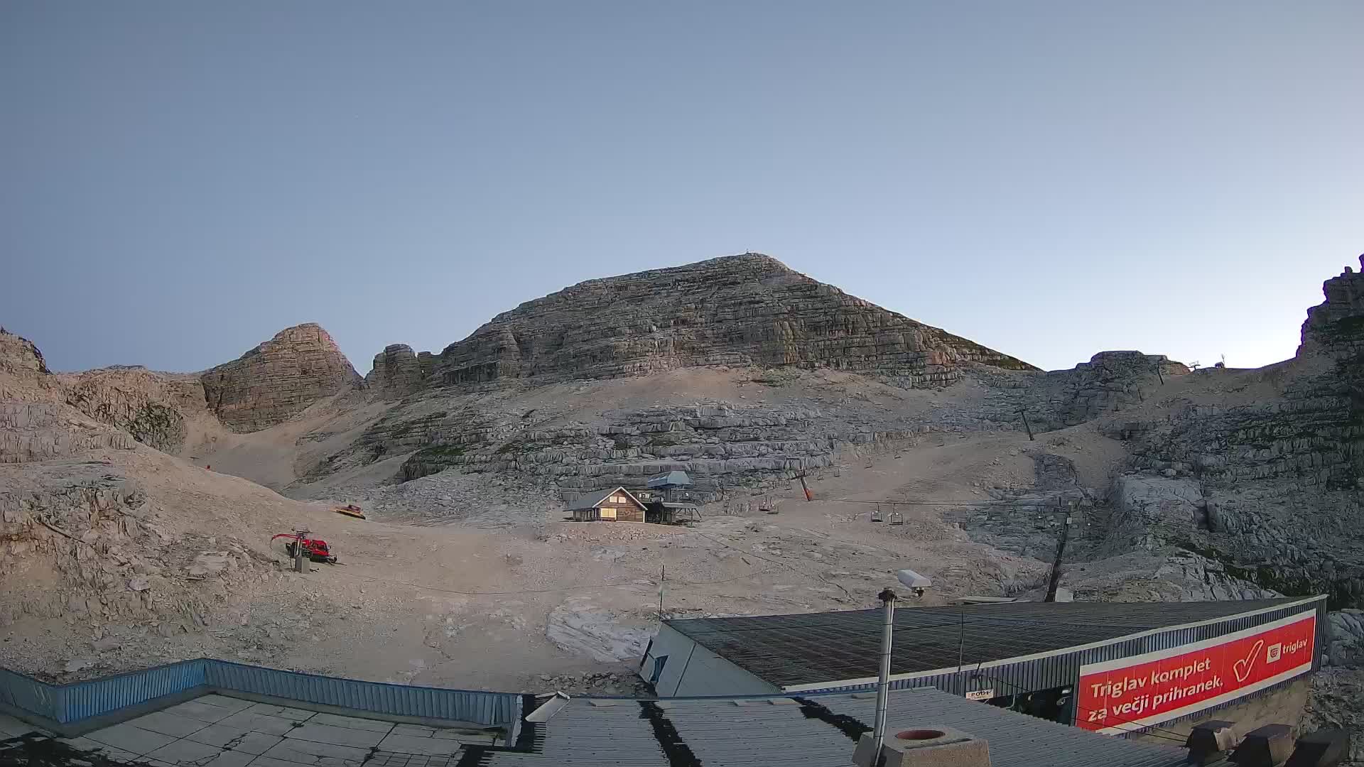 Stazione sciistica Kanin – vista verso Prestreljenik