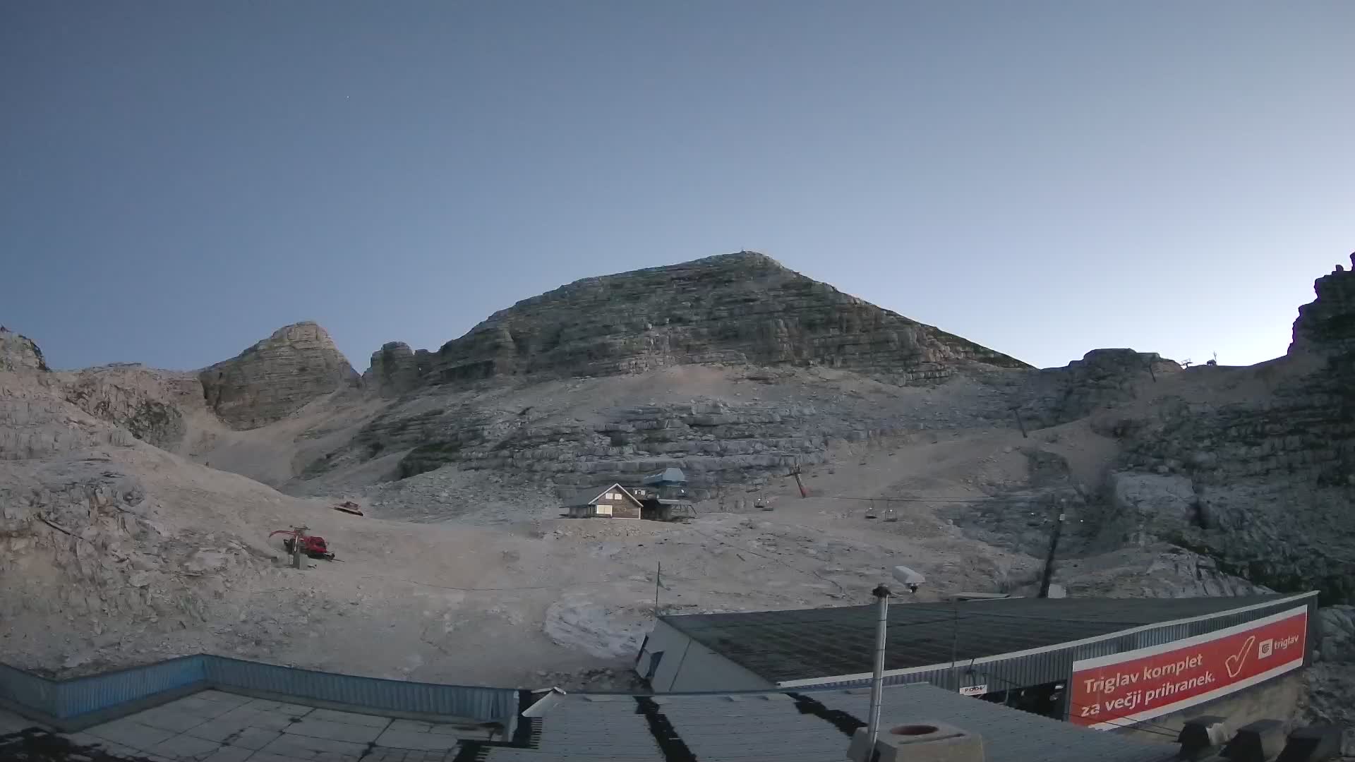 Stazione sciistica Kanin – vista verso Prestreljenik