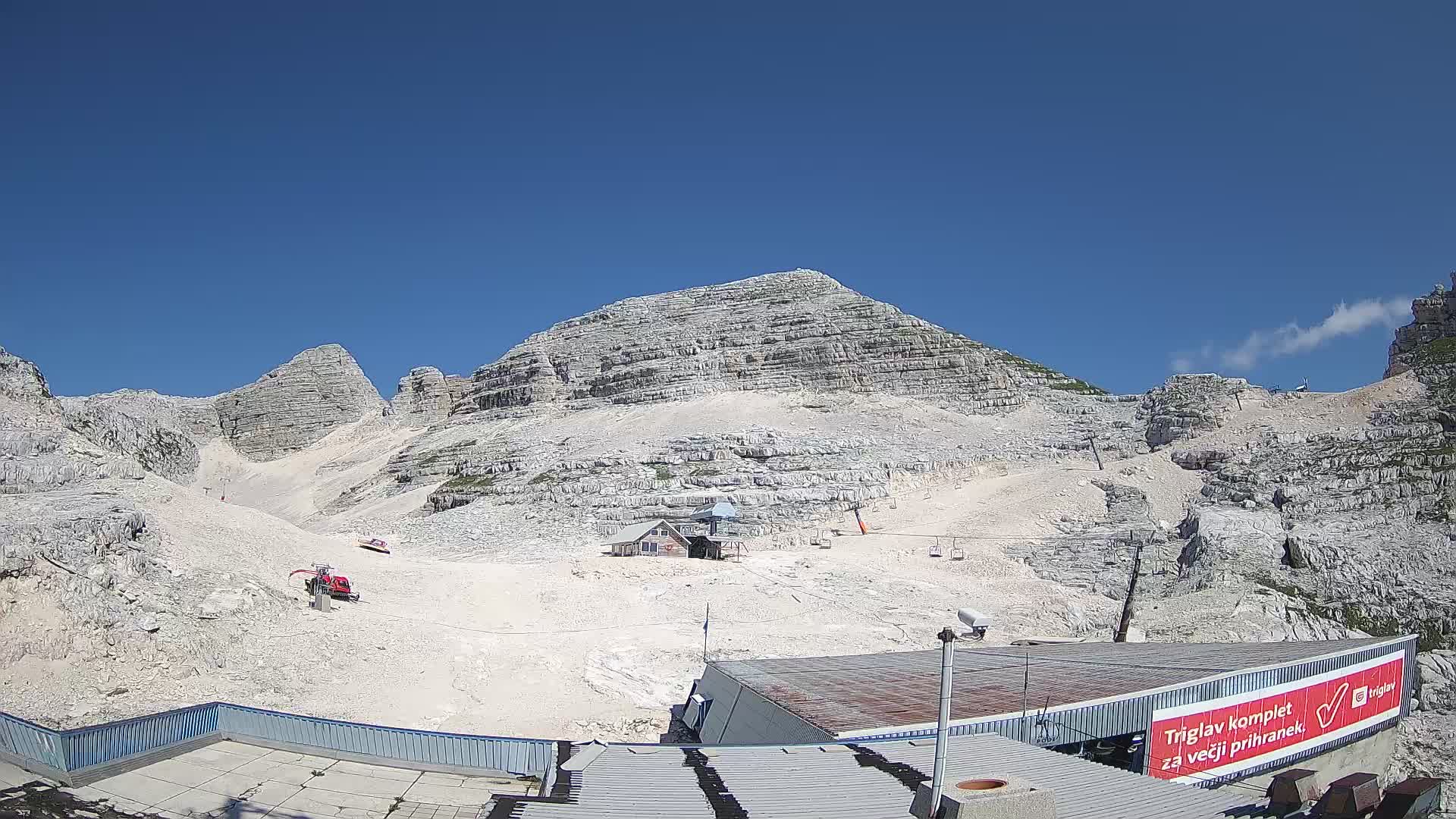Stazione sciistica Kanin – vista verso Prestreljenik
