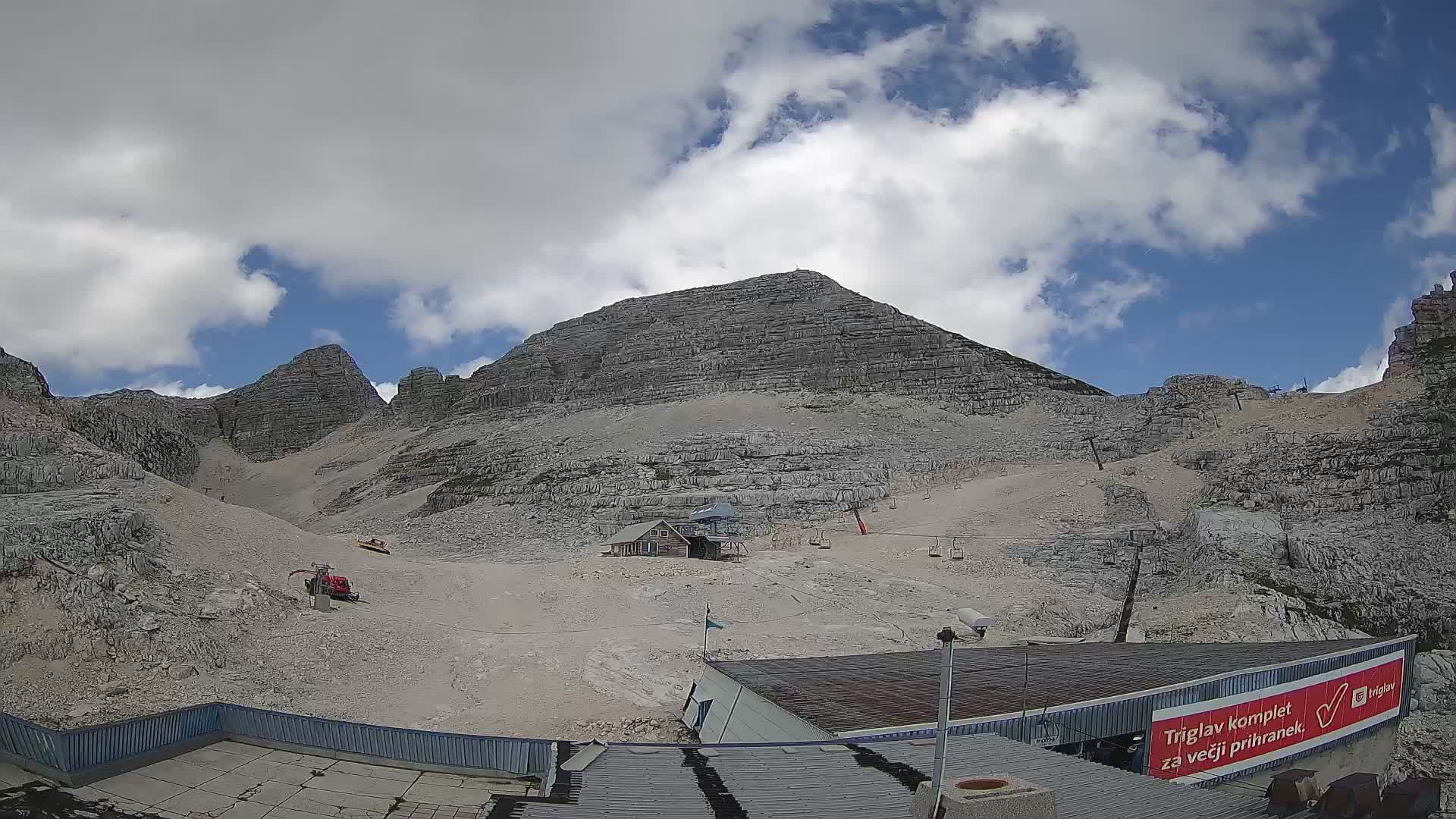 Stazione sciistica Kanin – vista verso Prestreljenik