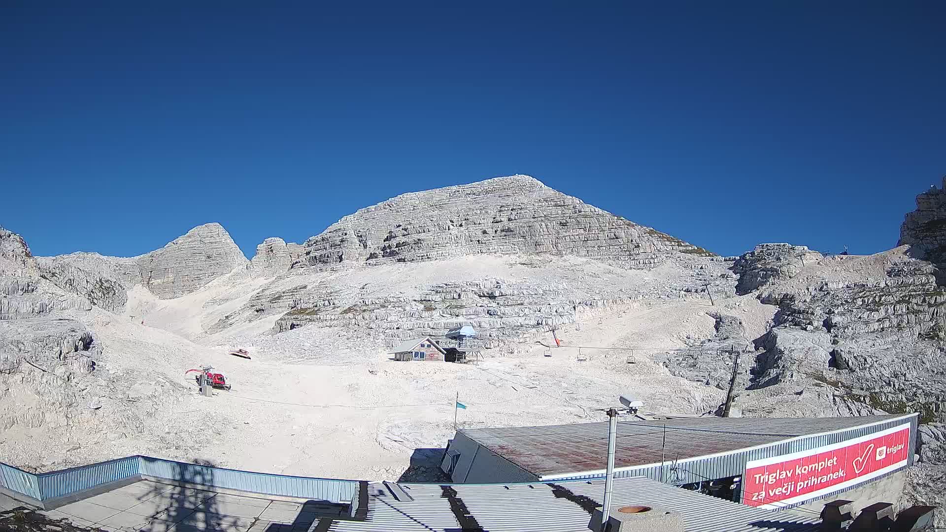 Kanin ski resort – View of Prestreljenik