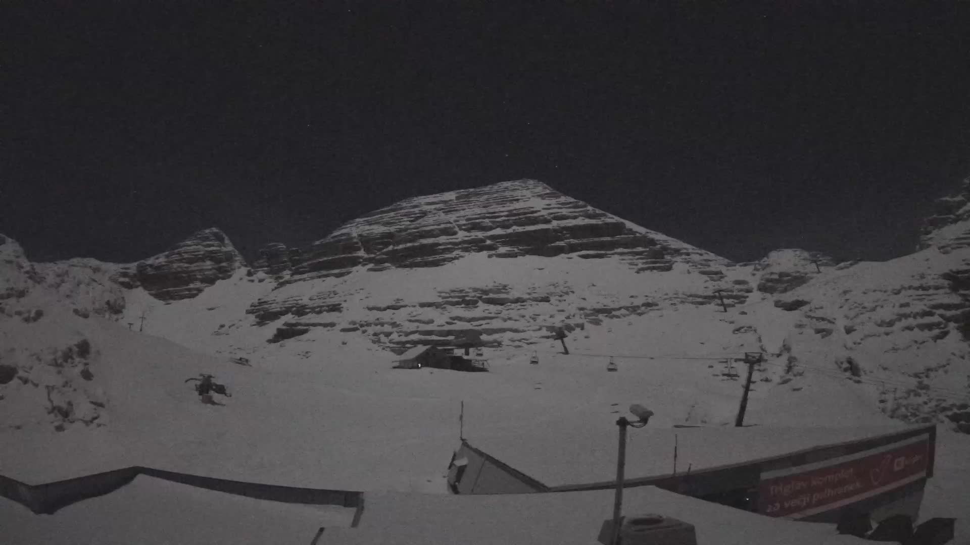 Skijalište Kanin – pogled na Prestreljenik