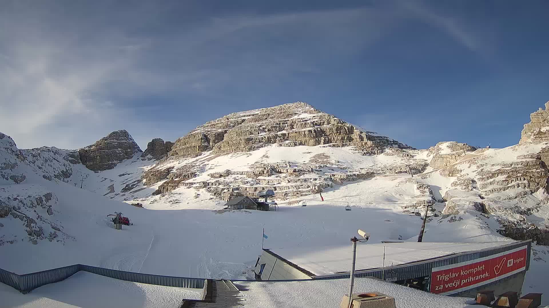 Kanin ski resort – View of Prestreljenik