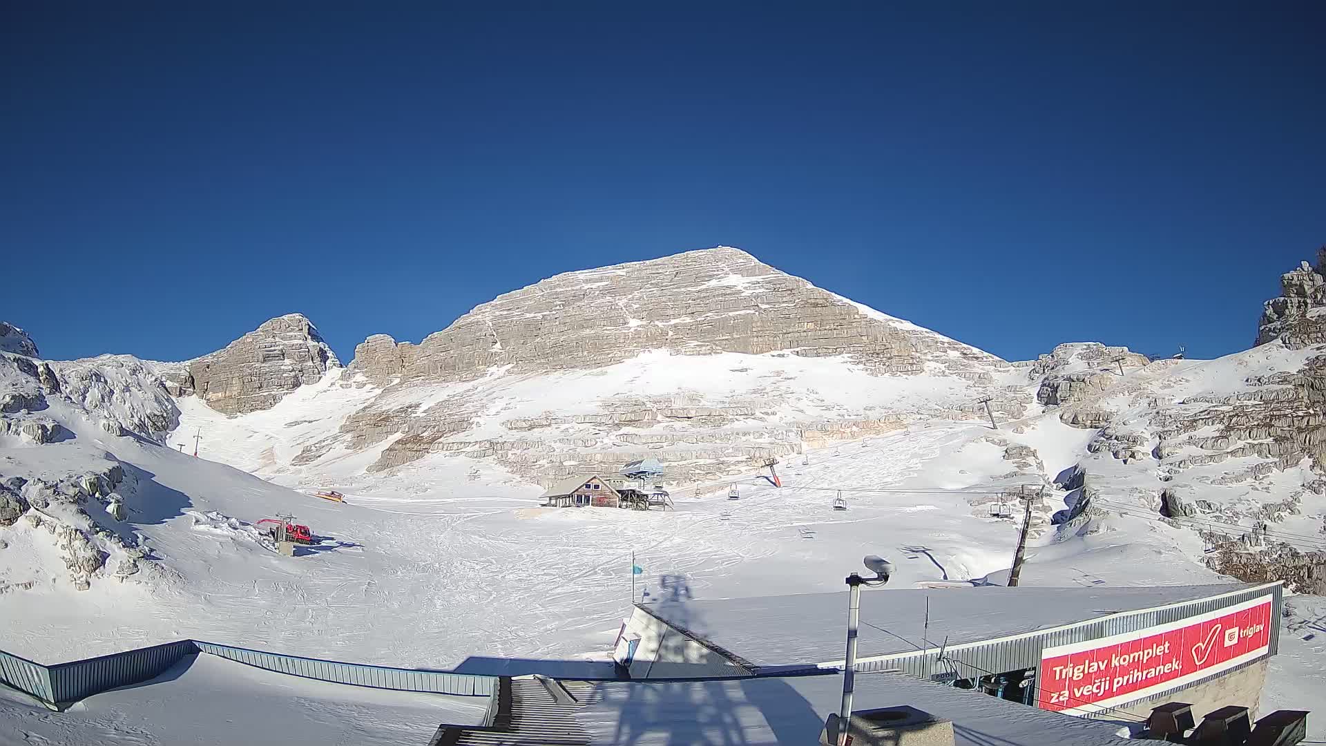 Kanin ski resort – View of Prestreljenik