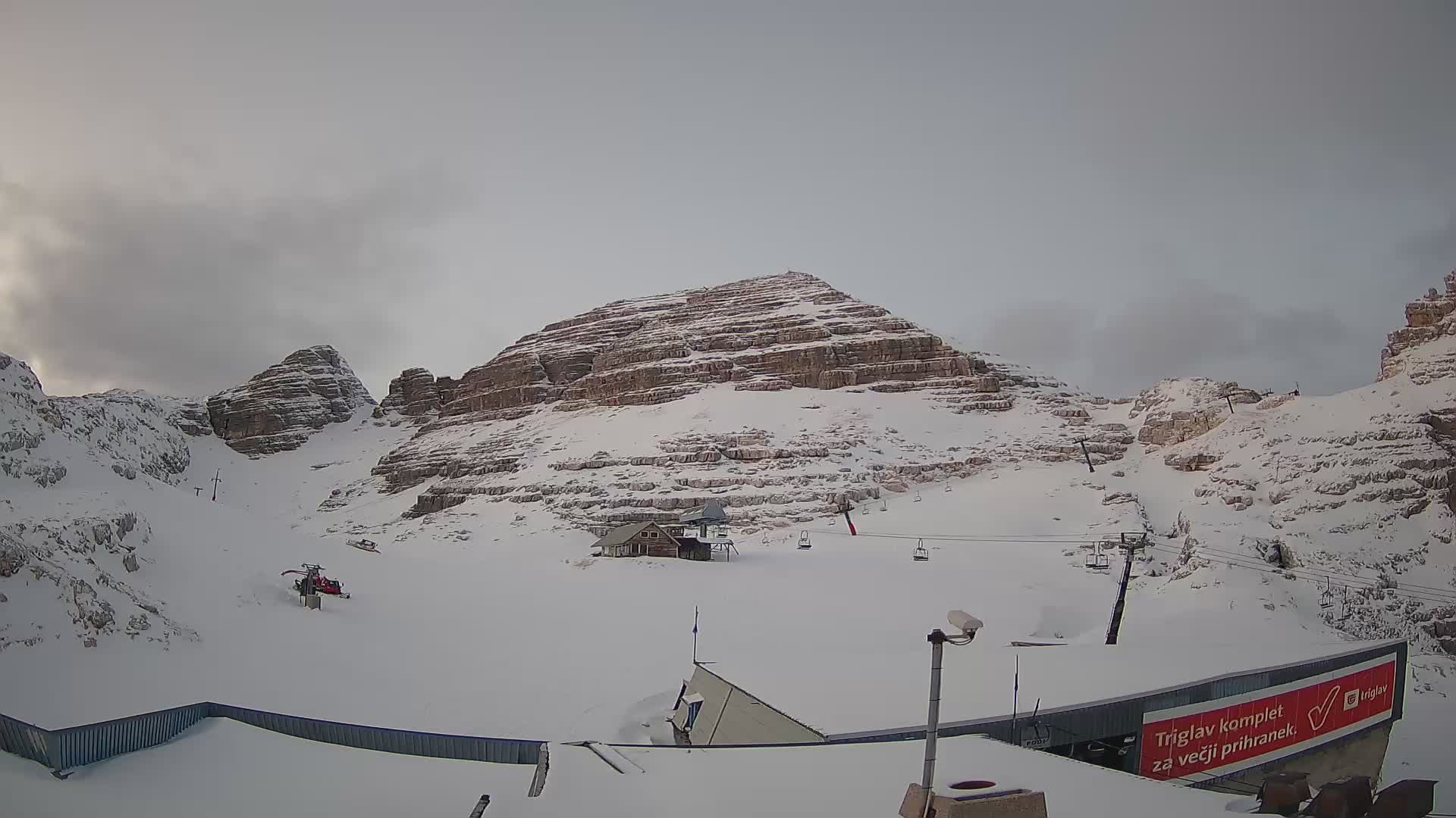 Smučišče Kanin – pogled na Prestreljenik