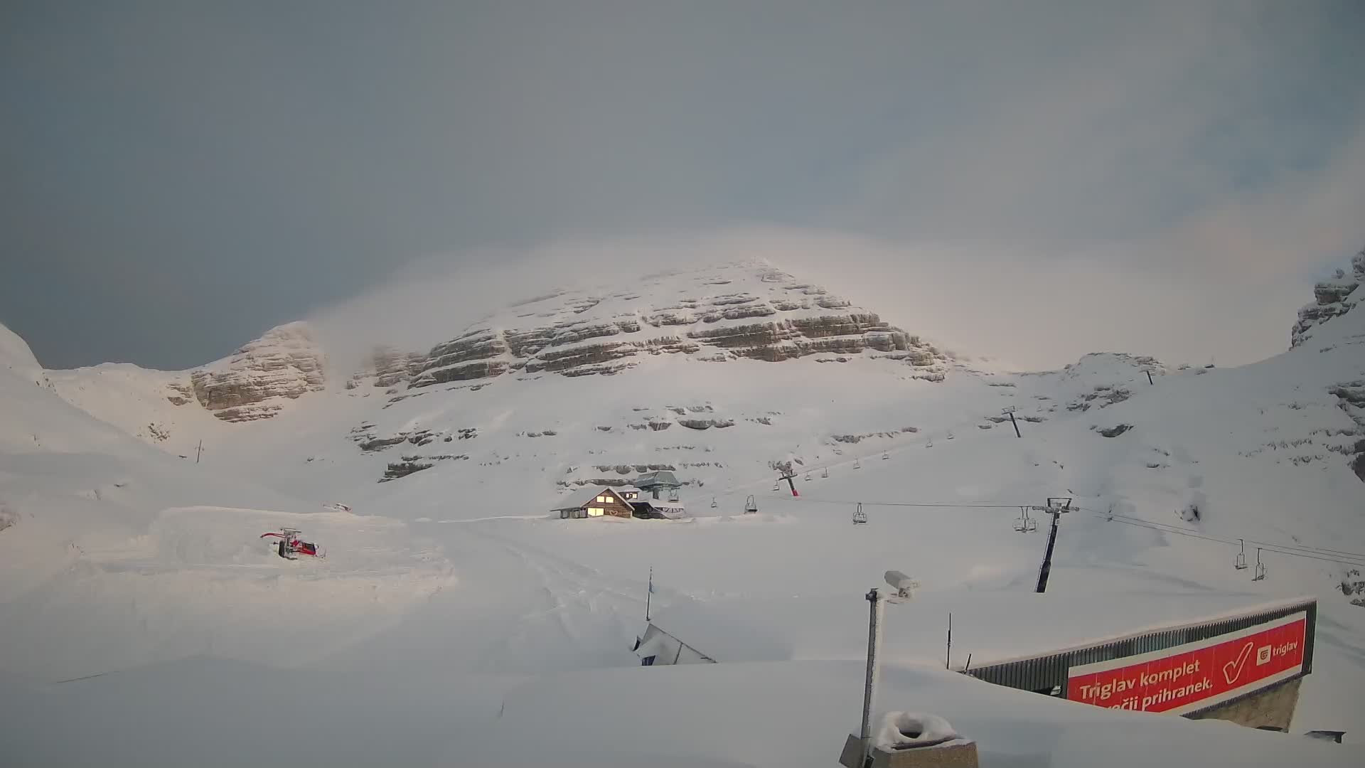 Kanin ski resort – View of Prestreljenik