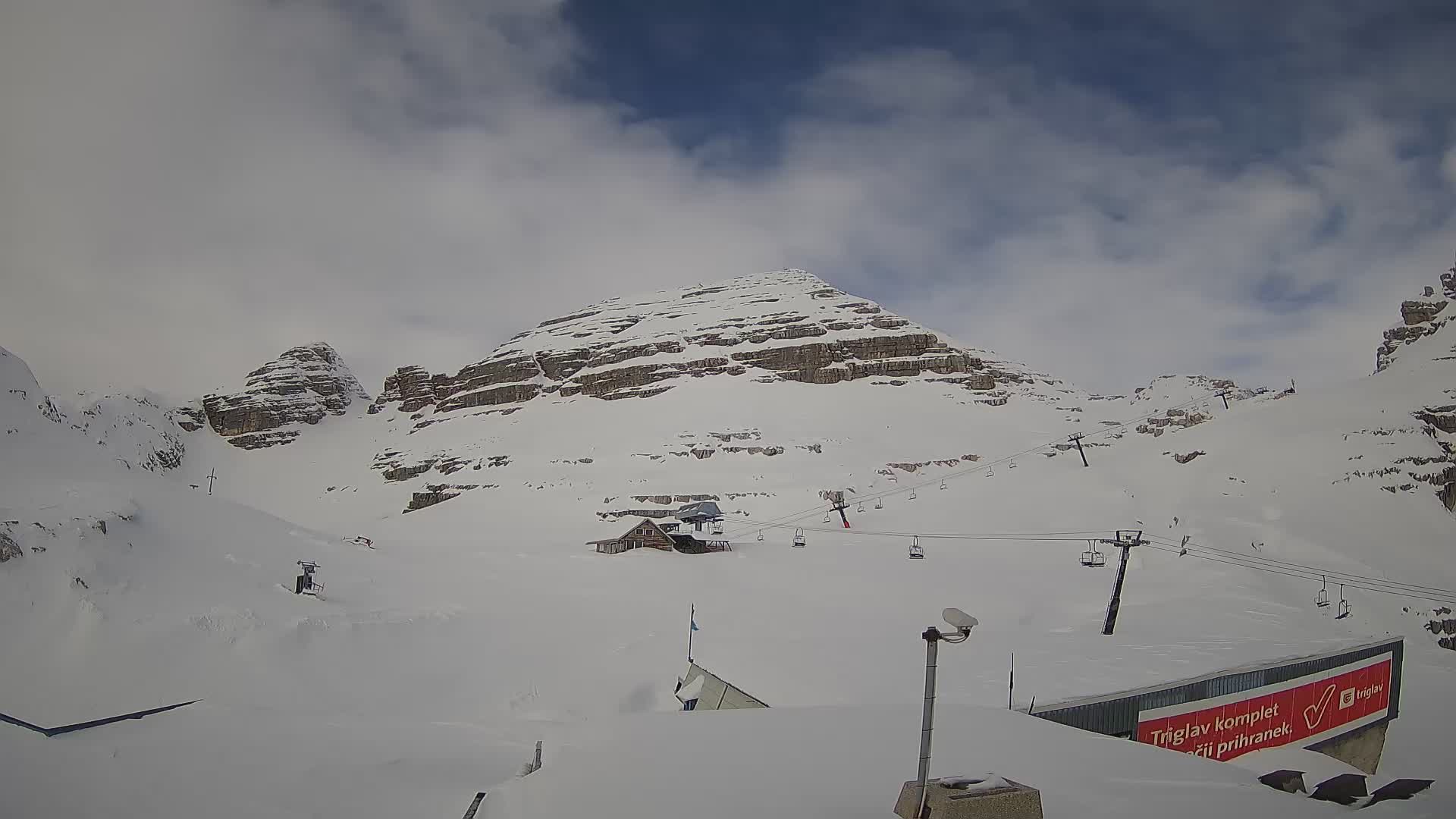 Smučišče Kanin – pogled na Prestreljenik