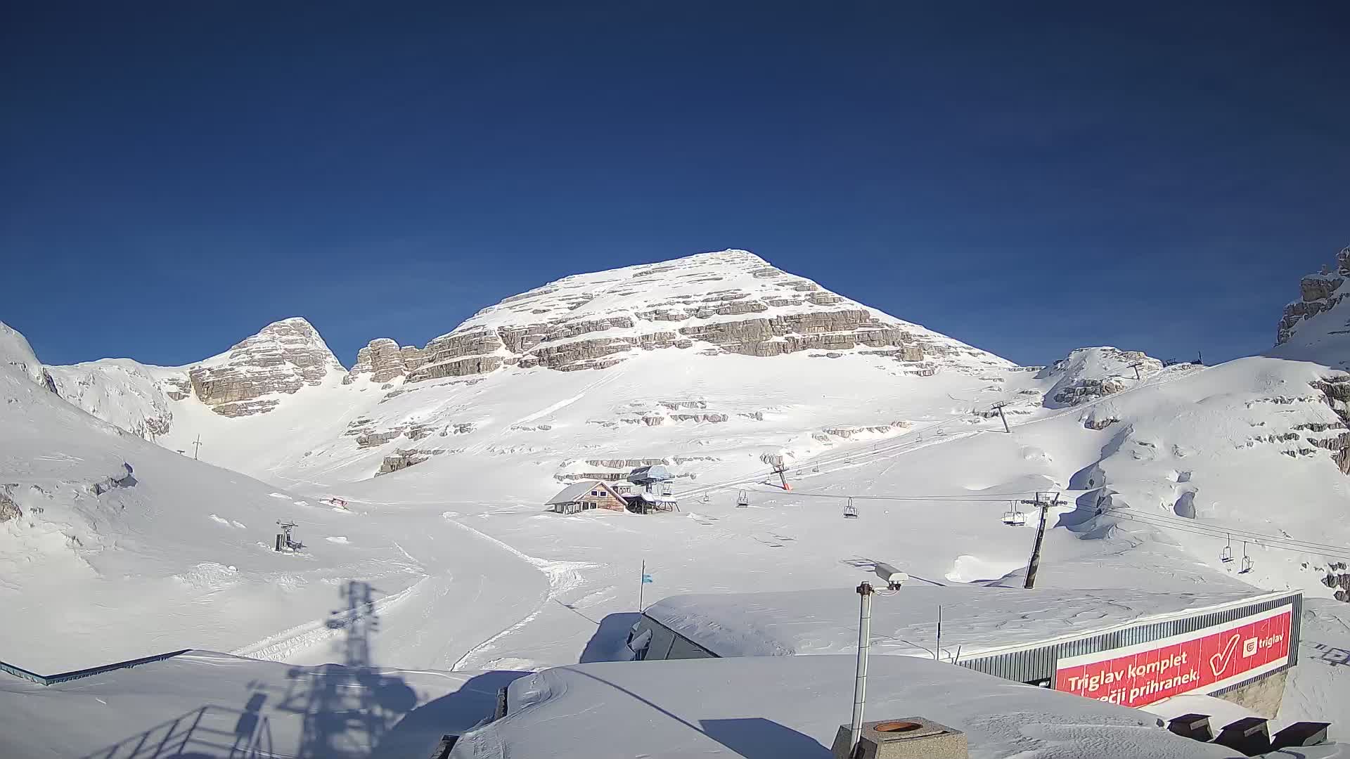 Kanin ski resort – View of Prestreljenik
