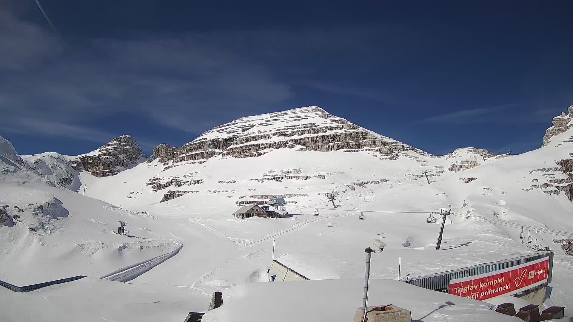 Kanin ski resort – View of Prestreljenik