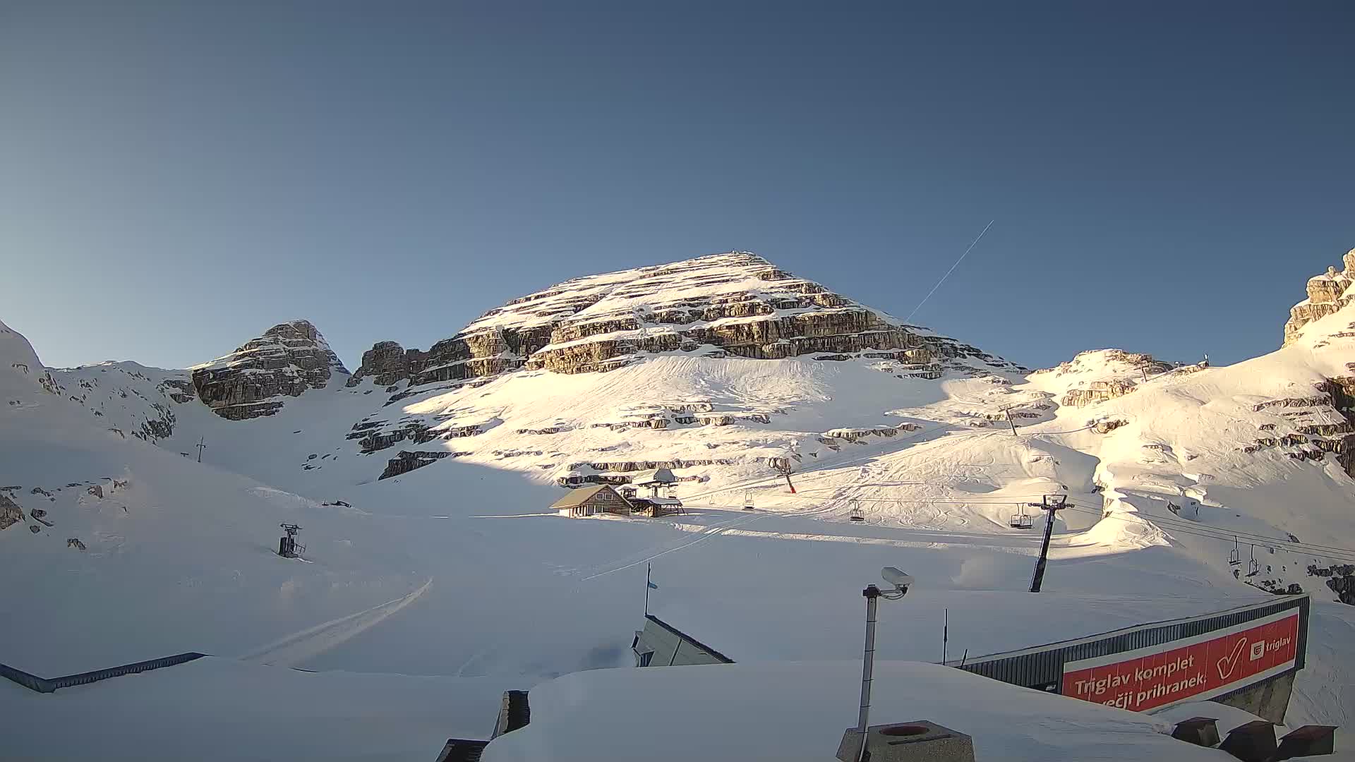 Skijalište Kanin – pogled na Prestreljenik