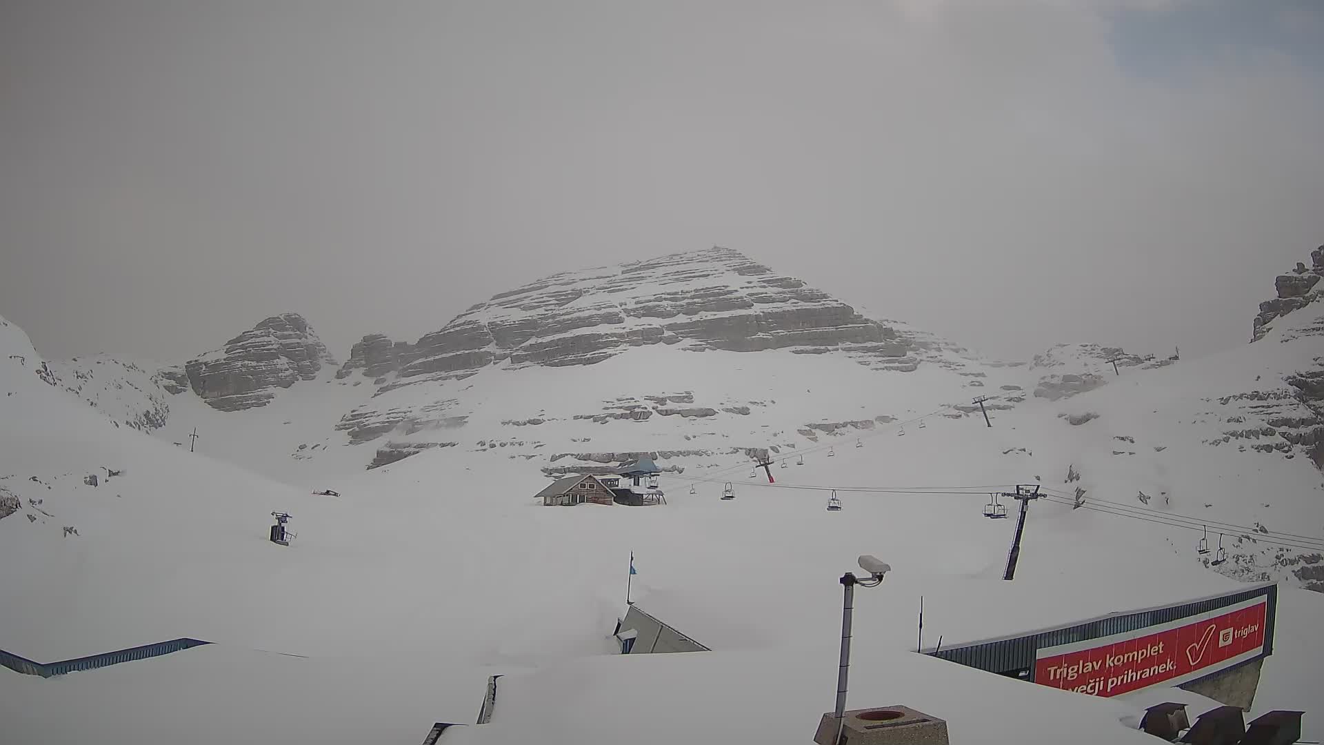 Skijalište Kanin – pogled na Prestreljenik