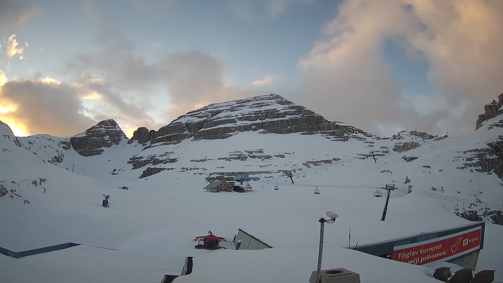 Kanin ski resort – View of Prestreljenik