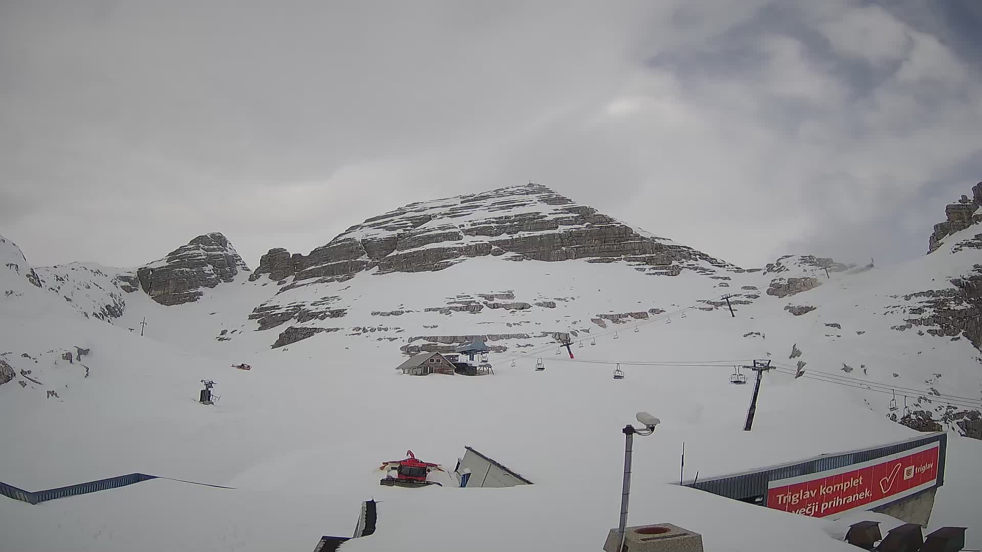 Skijalište Kanin – pogled na Prestreljenik