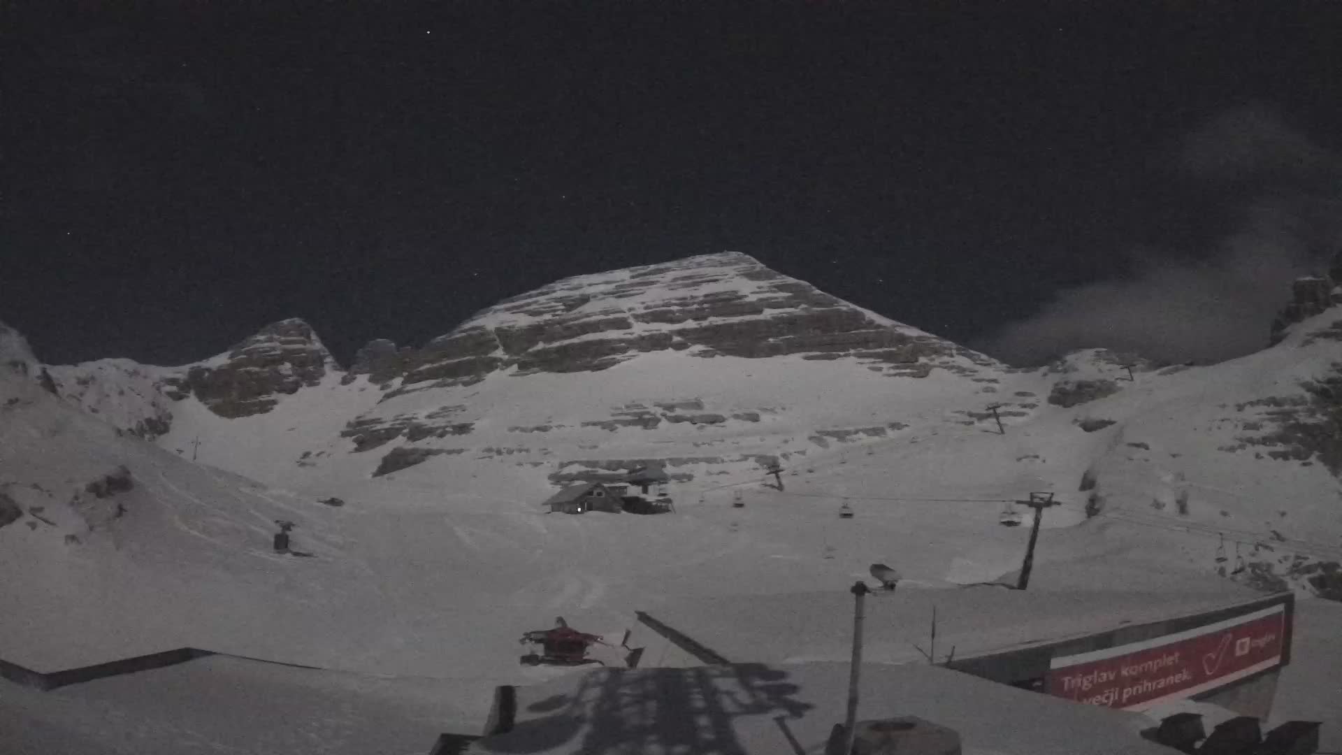 Kanin ski resort – View of Prestreljenik