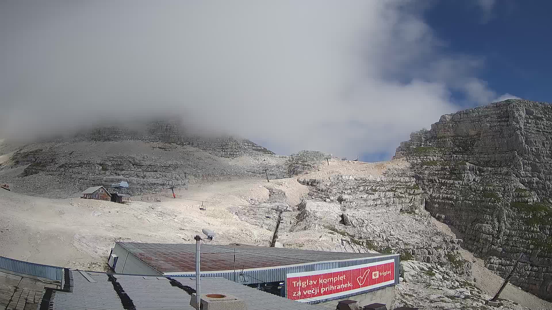 Skijalište Kanin – pogled na Prestreljenik