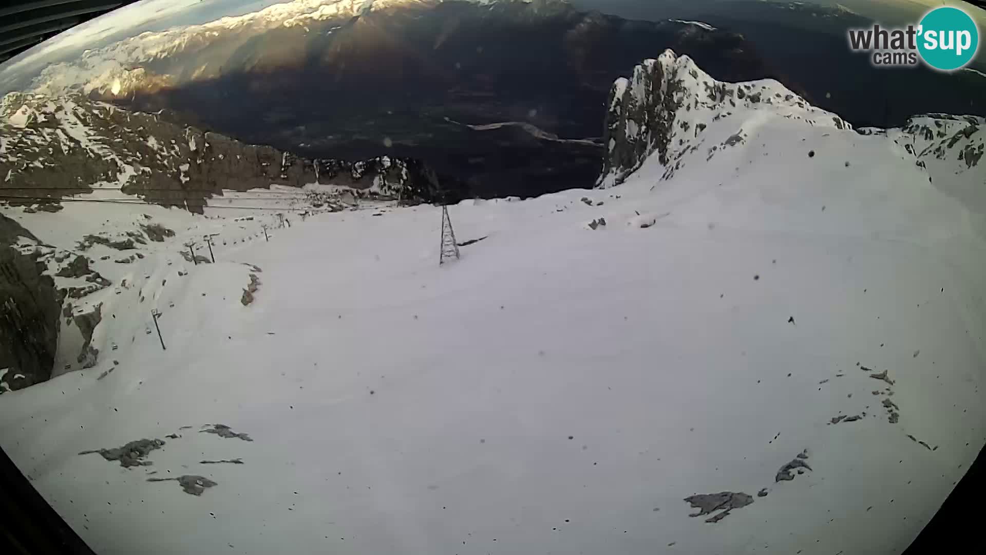 Kanin – Pogled na Bovec