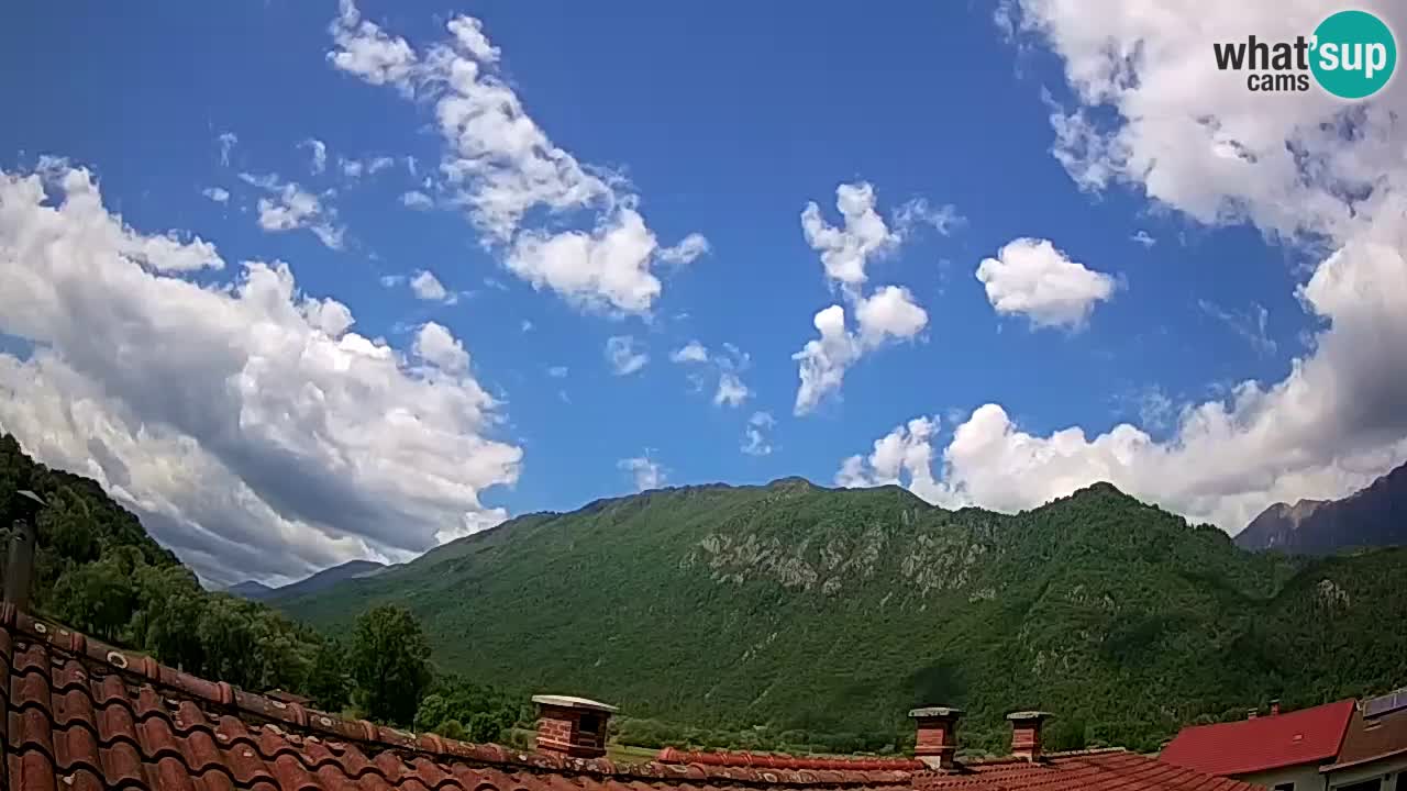 Kobarid – pogled na Kobariški stol