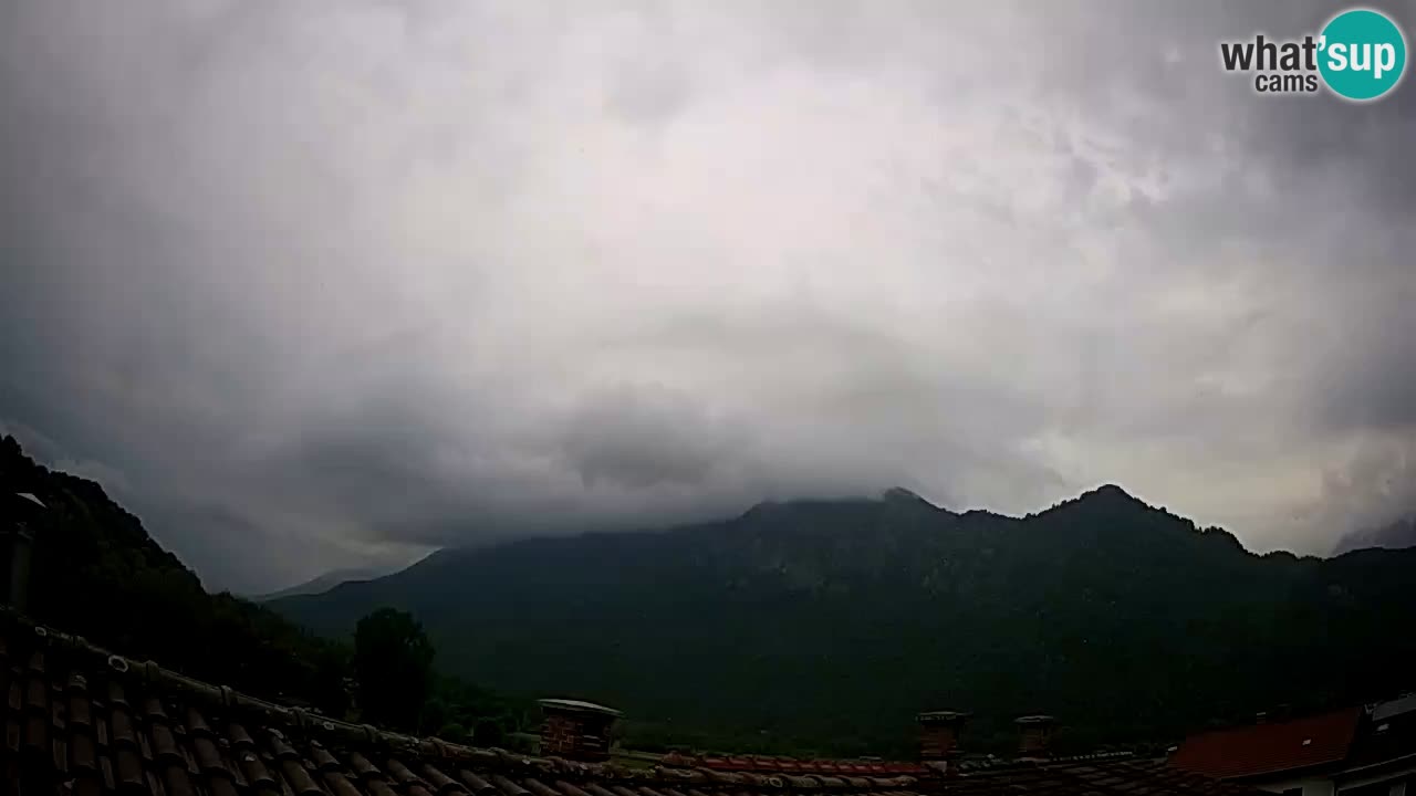 Kobarid – view to Kobariški stol