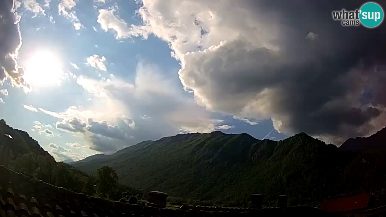 Kobarid – view to Kobariški stol