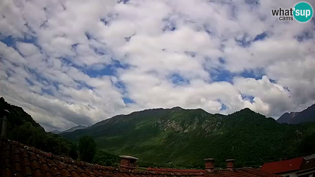 Kobarid – pogled na Kobariški stol