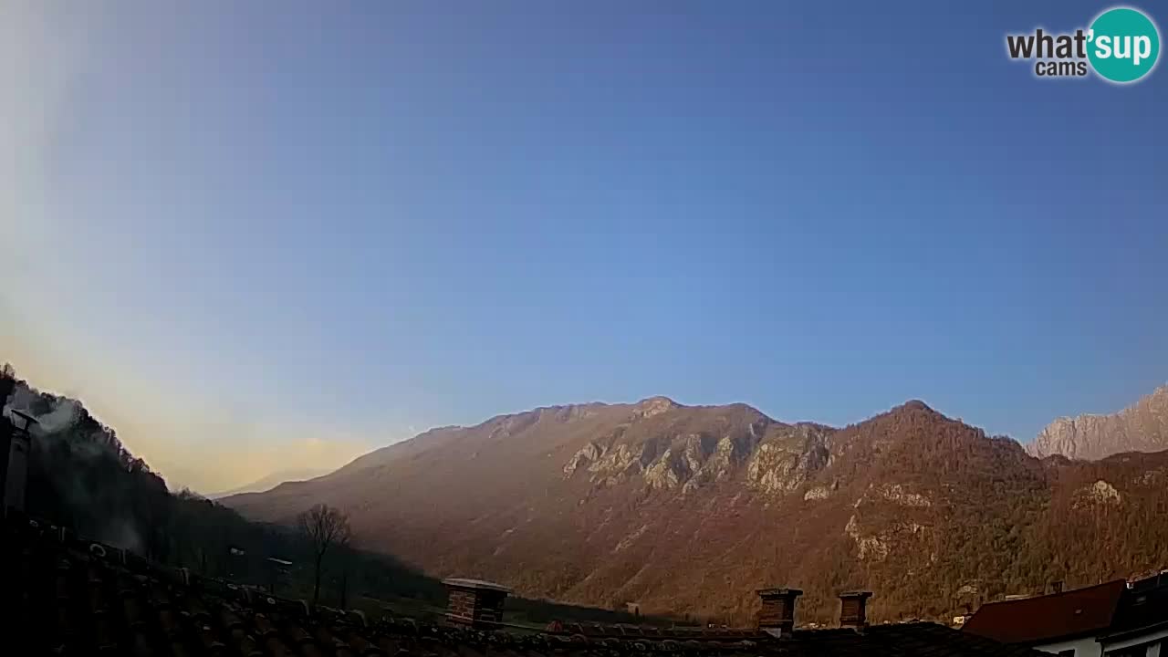 Kobarid – view to Kobariški stol