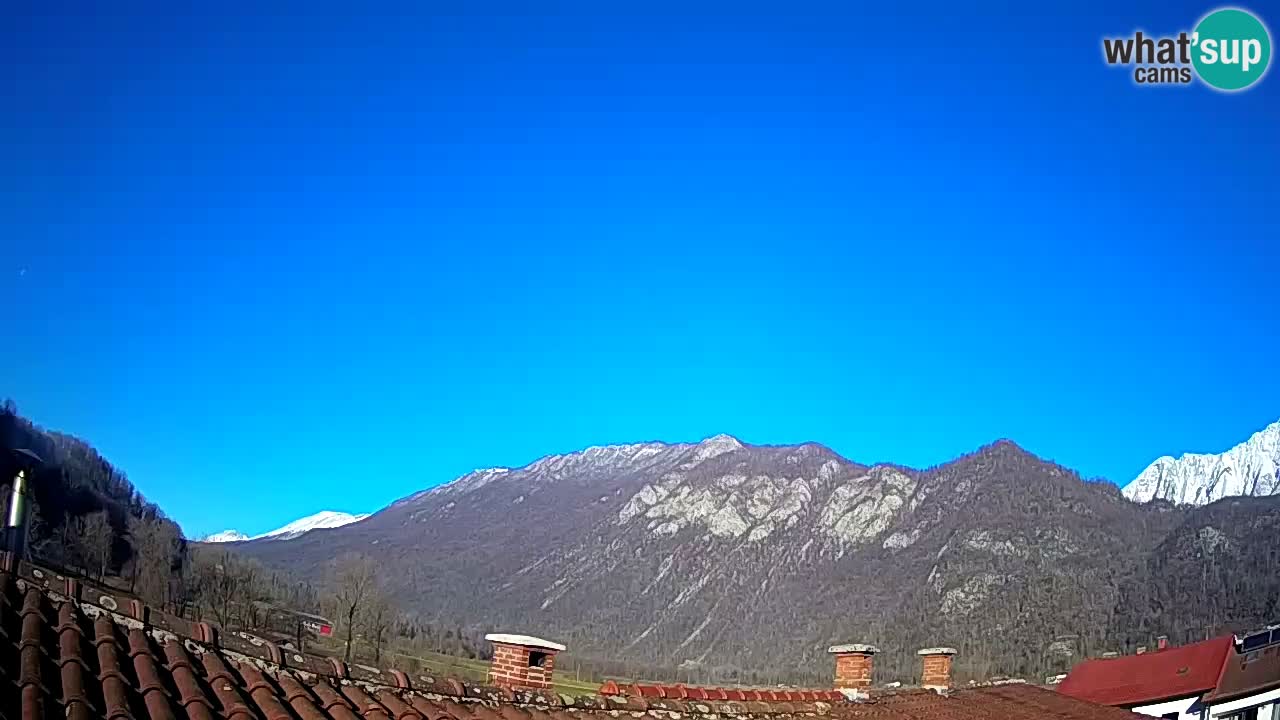 Kobarid – view to Kobariški stol