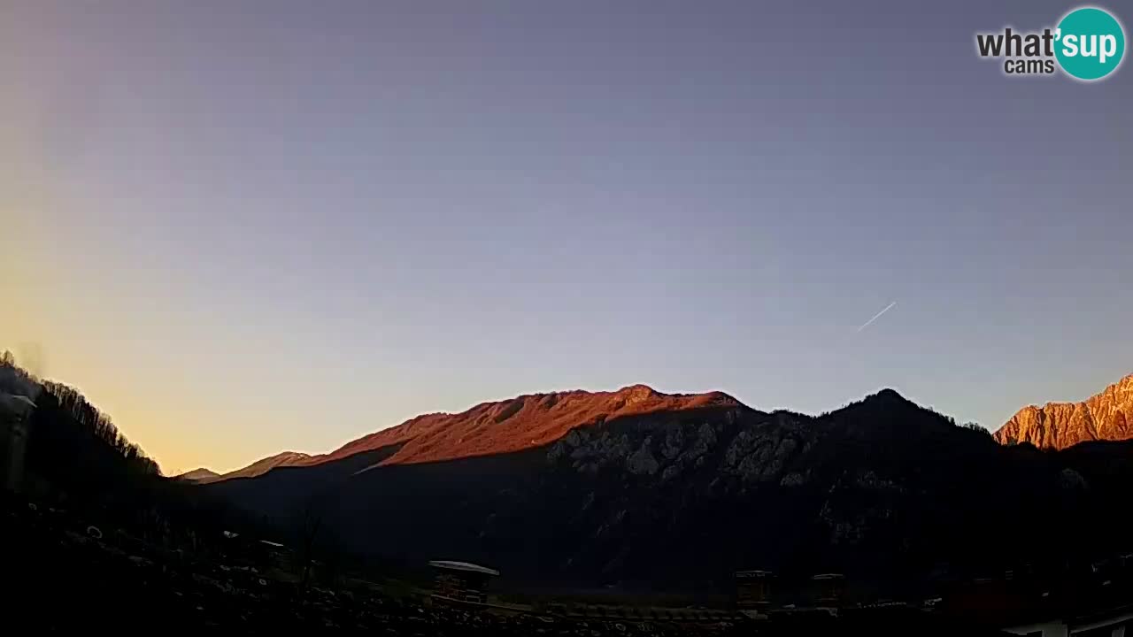 Kobarid – view to Kobariški stol