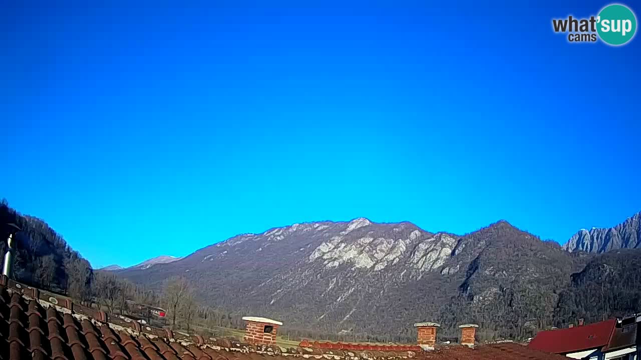 Kobarid – view to Kobariški stol