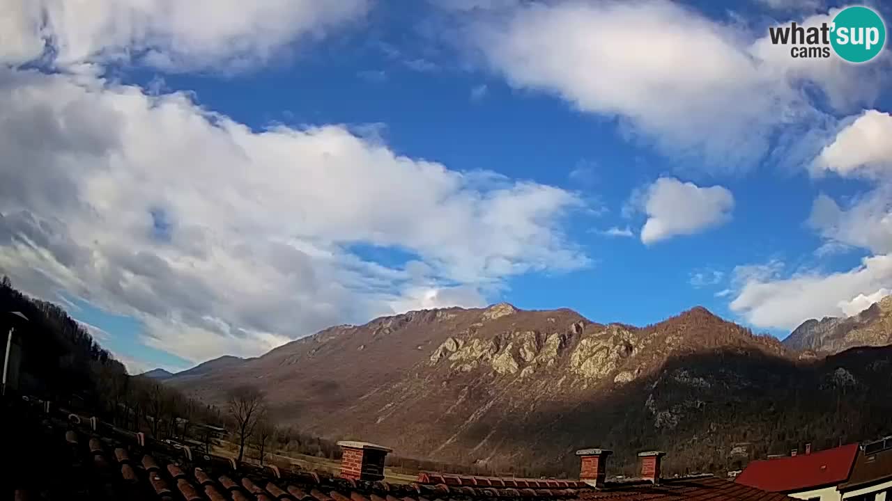 Kobarid – view to Kobariški stol