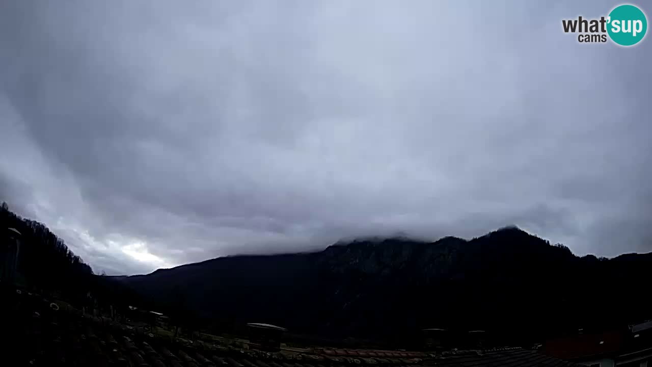 Kobarid – view to Kobariški stol