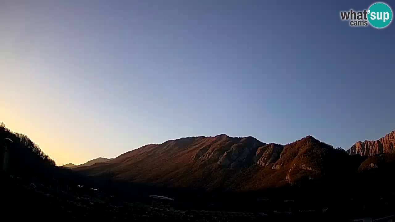 Kobarid – view to Kobariški stol