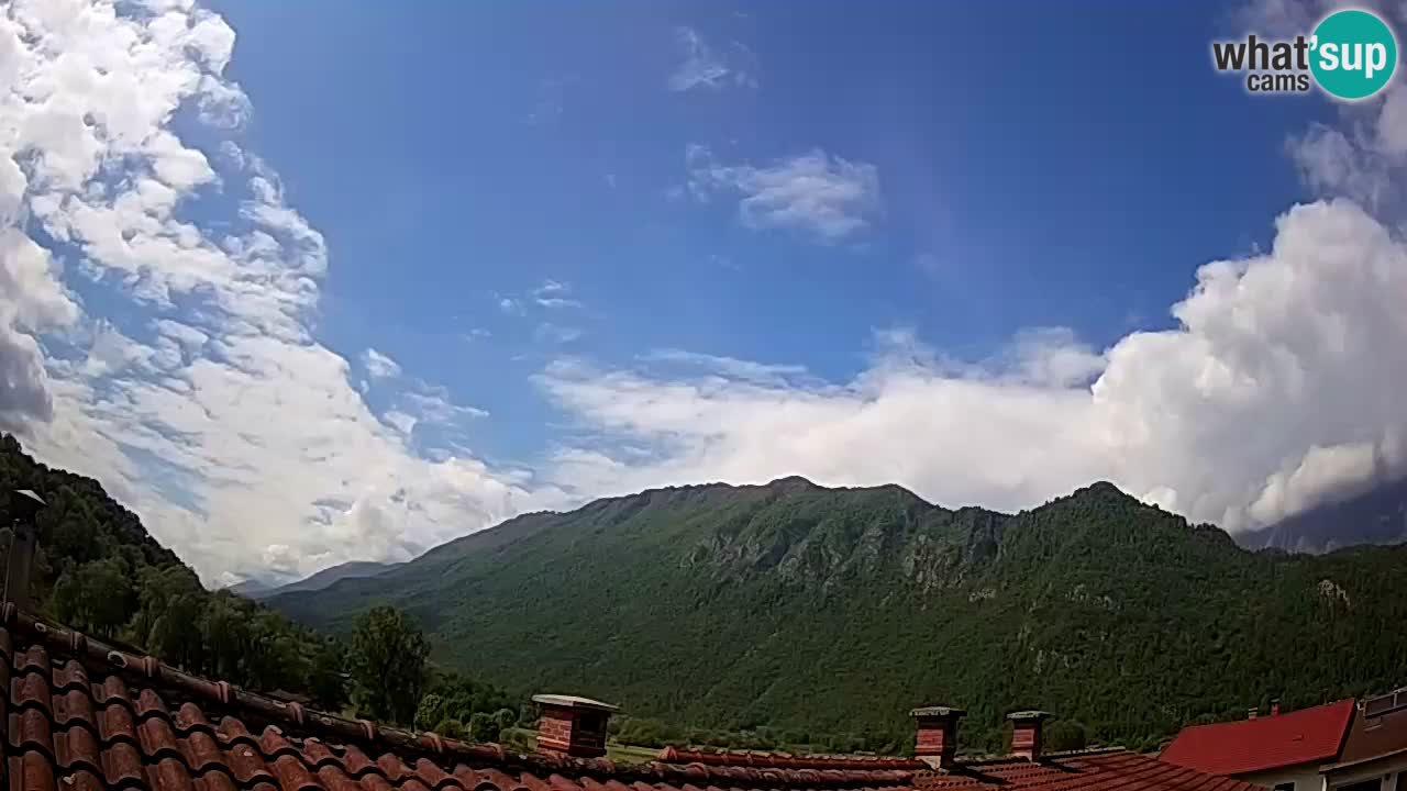 Kobarid – view to Kobariški stol