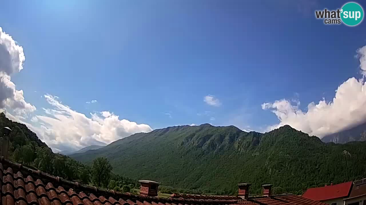 Kobarid – view to Kobariški stol