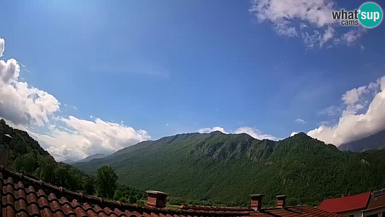 Kobarid – pogled na Kobariški stol
