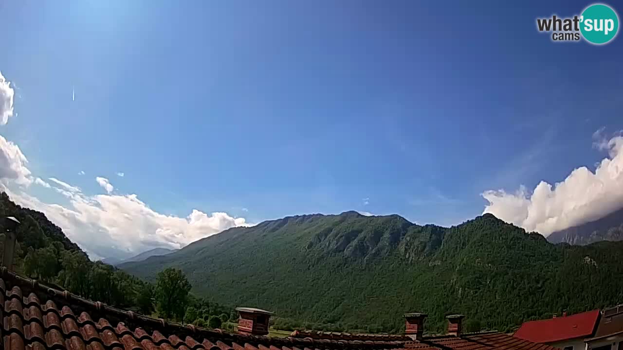Kobarid – view to Kobariški stol