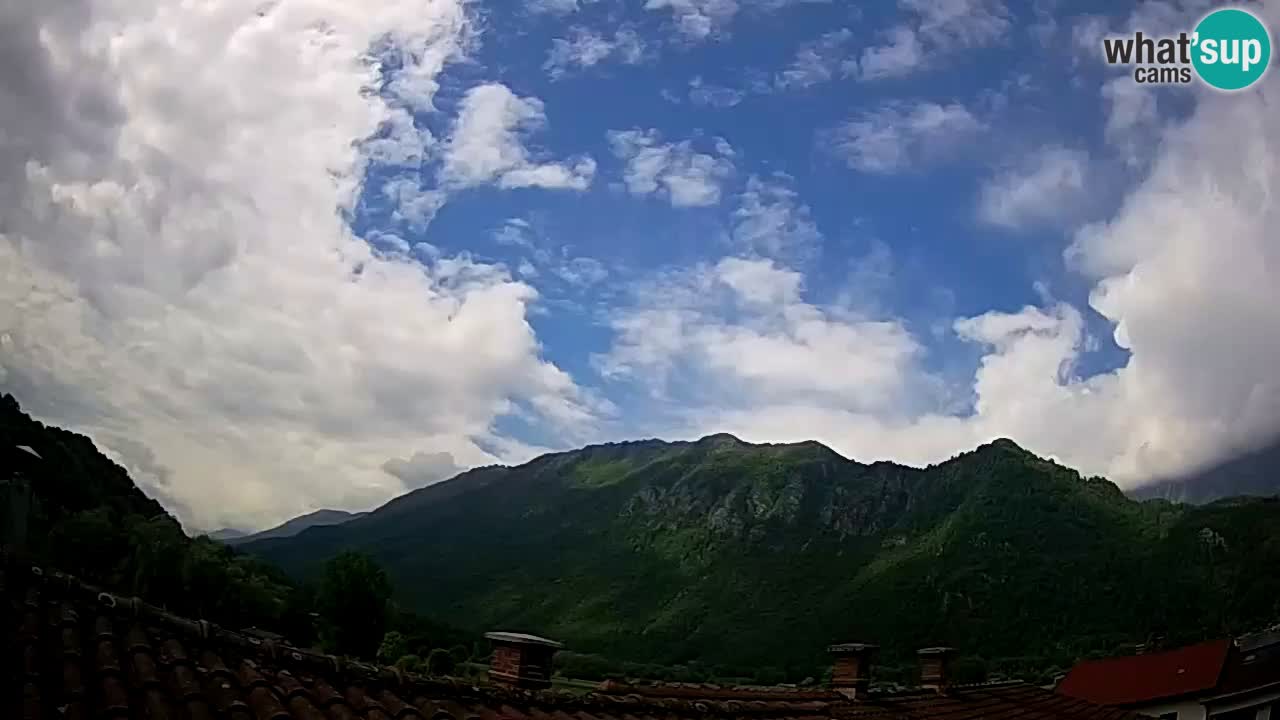Kobarid – view to Kobariški stol