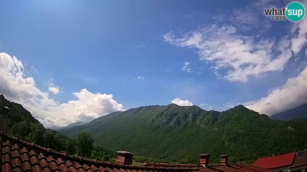 Kobarid – view to Kobariški stol