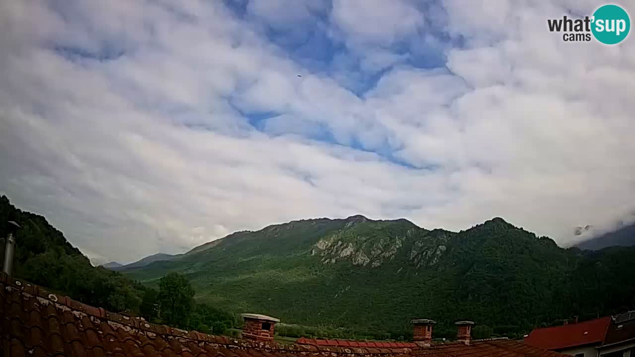 Kobarid – view to Kobariški stol