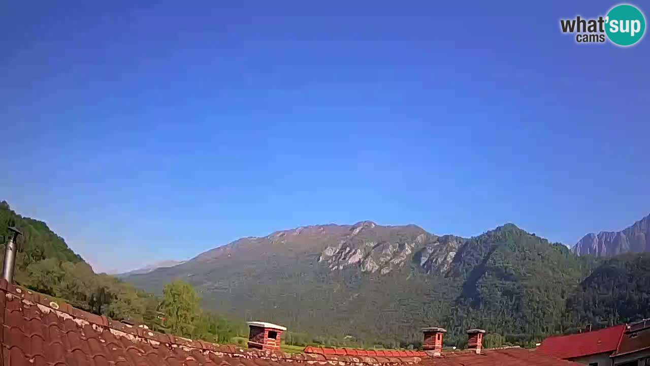 Kobarid – view to Kobariški stol