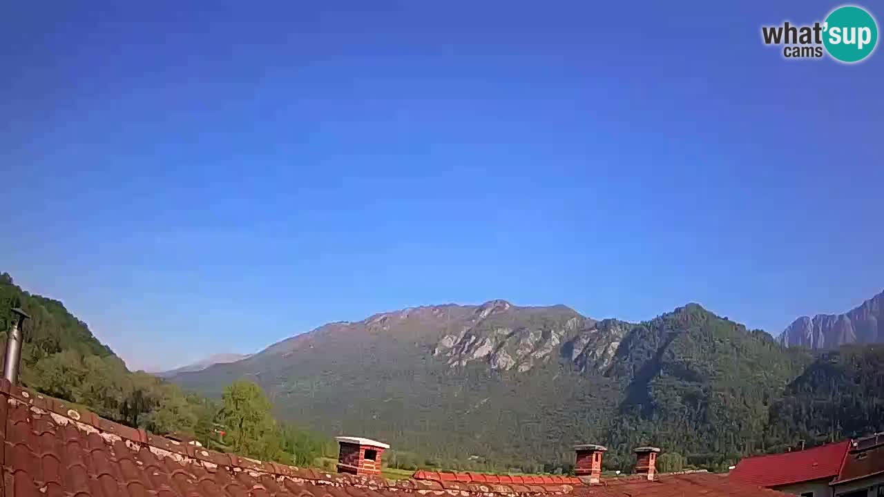 Kobarid – view to Kobariški stol