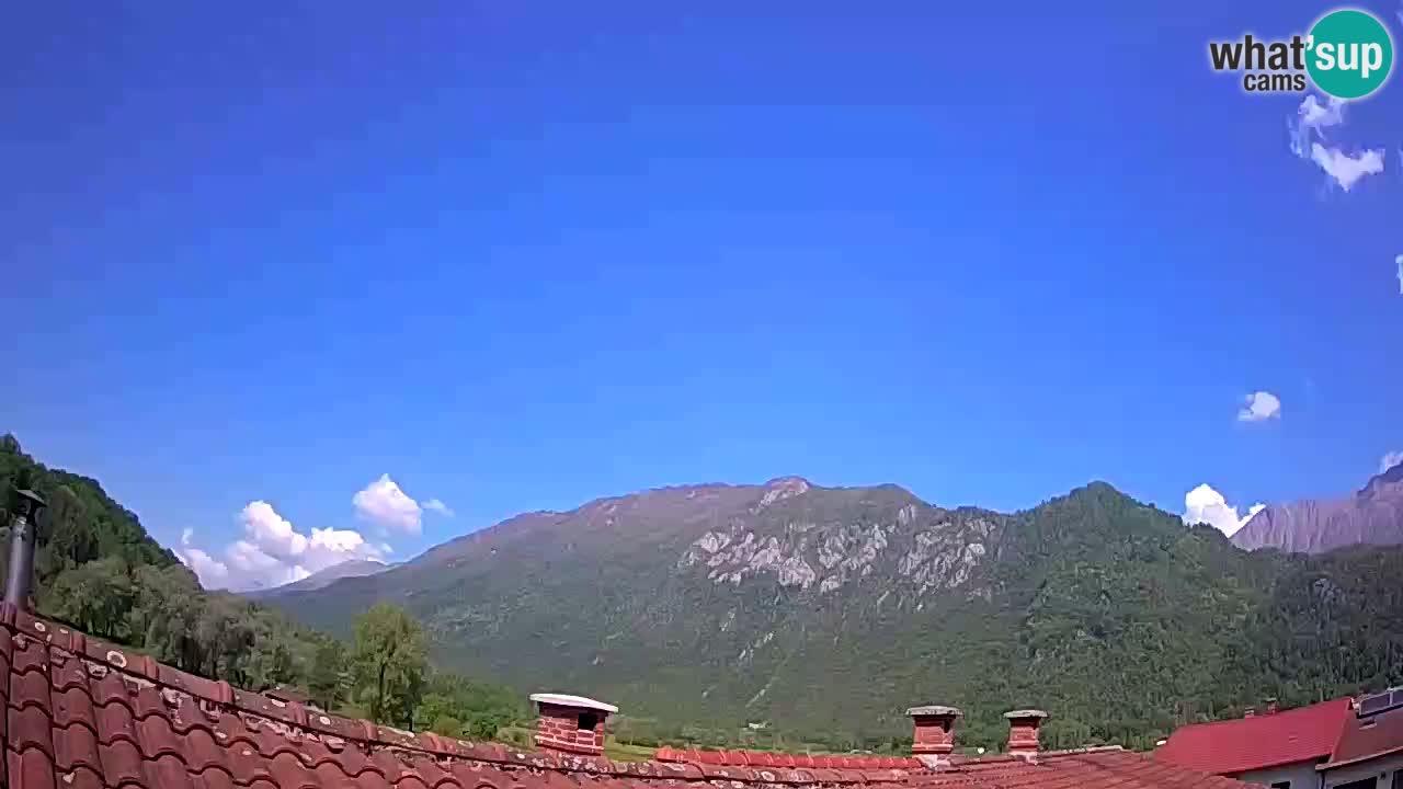 Kobarid – pogled na Kobariški stol