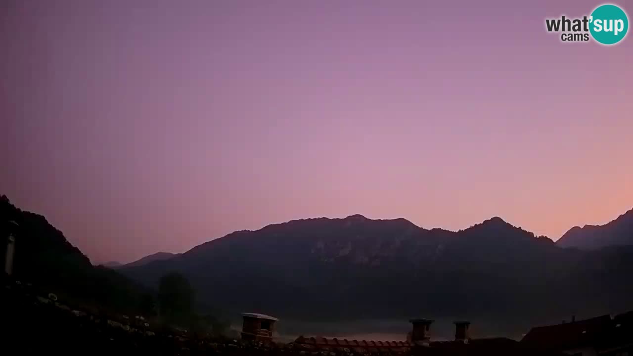 Kobarid – pogled na Kobariški stol
